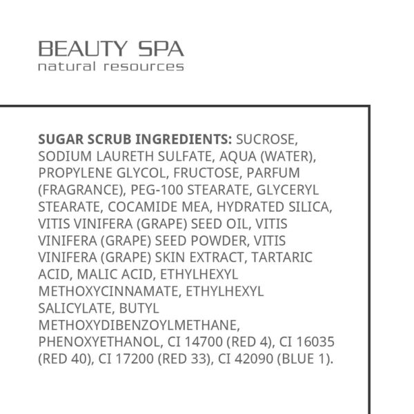 Säure Peeling Wein-Peeling pH 3,5 für Gesicht und Körper / Sugar Scrub 250 ml – Bild 6