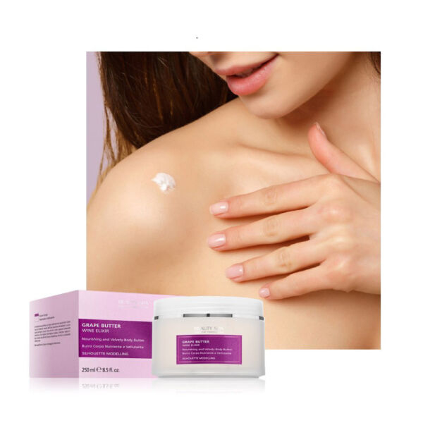 Lifting Anti-Aging Creme Weinbalsam für Gesicht, Dekolleté, Hände und Körper / Grape Butter 250 ml – Bild 3