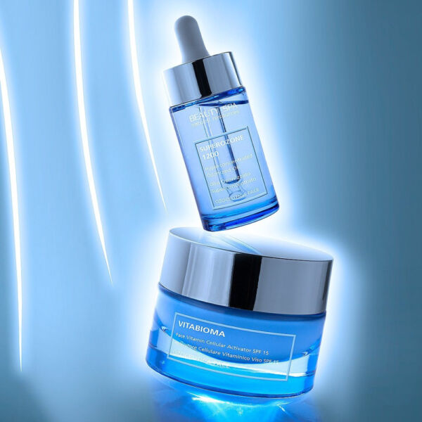 Prebiotische Creme mit Ozon Vitabioma SPF 15 für alle Hauttypen, Unisex (Tagescreme) / Vitabioma 50 ml – Bild 3