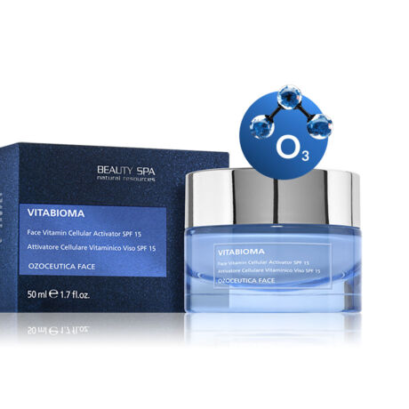 Prebiotische Creme mit Ozon Vitabioma SPF 15 für alle Hauttypen, Unisex (Tagescreme) / Vitabioma 50 ml